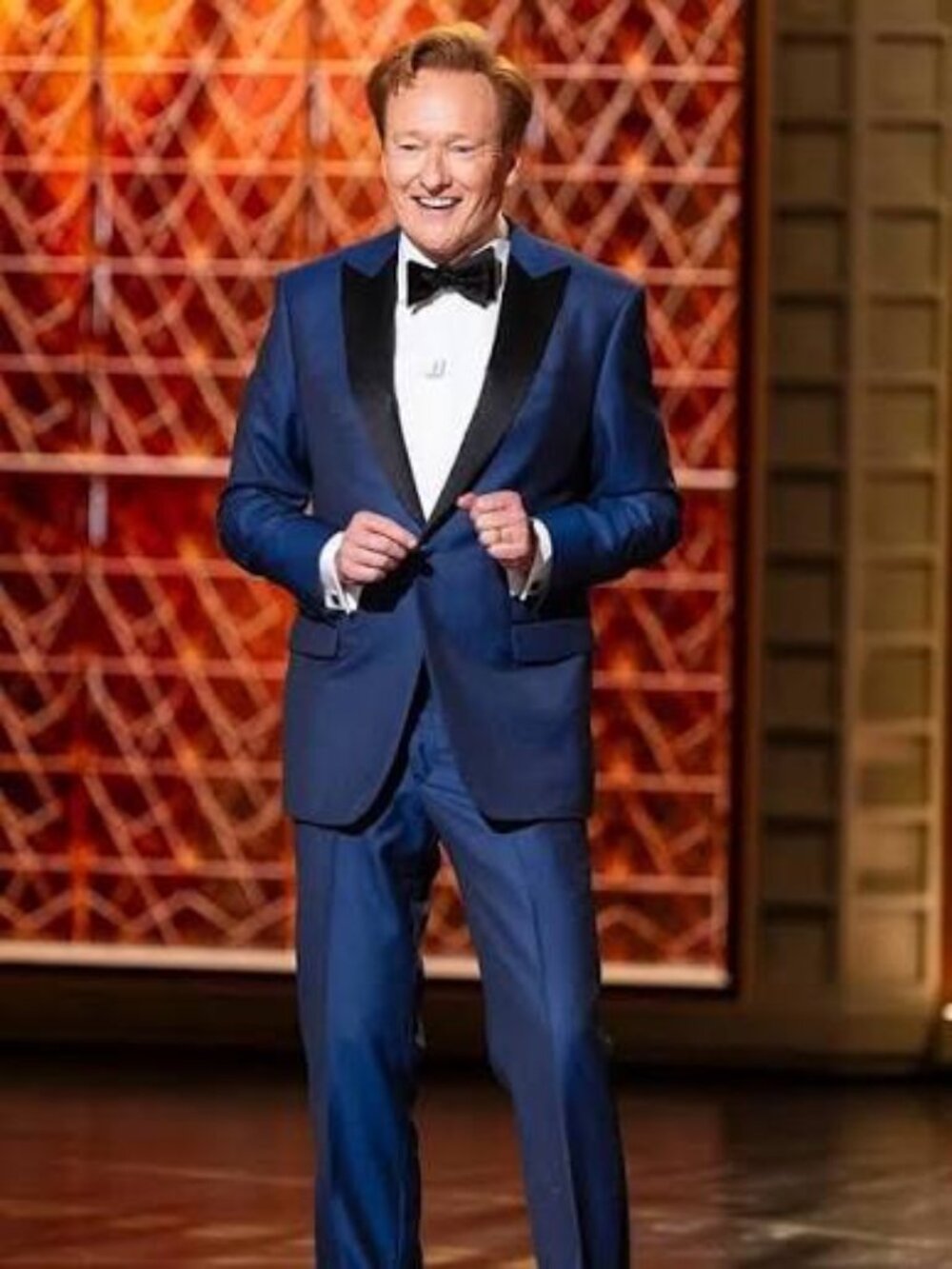 Inspired by Conan O'Brien Royal Blue Tuxedo Jacket Mens 40R Dinner Coat Formal